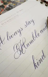 آموزش خوشنویسی انگلیسی