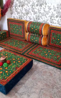 بالش های دستبافت و پارچه ای