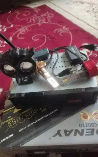 یک جفت هدایت.یک چراغ جغدی.بایک ظبط فابریک تیبا۱