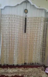 پرده همراه دستک