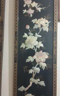 دوتا قاب آنتیک ۶۰ساله ژاپنی دست ساز