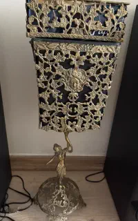 سطل و جا دستمال کاغذی برنز