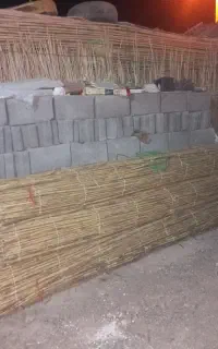 نی باغی یا خلک برای سایبان