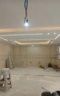 نقاشی ساختمان وکناف شیروانی