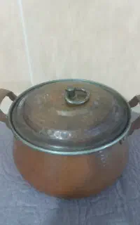 قابلمه مسی وشیرجوش مسی