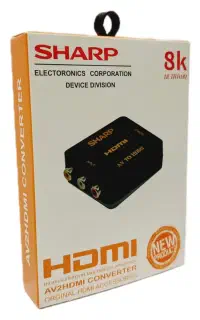 مبدل av (سه فیش) به hdmi