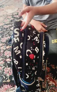 کیف مدرسه و مهد درحد نو
