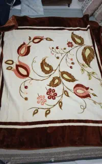 پتو گلبافت دو نفره دولایه