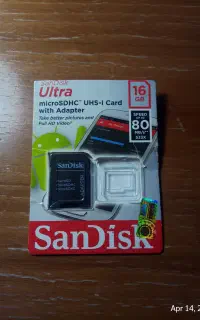 کارت حافظه ۱۶ گیگ SanDisk (دوربین عکاسی)