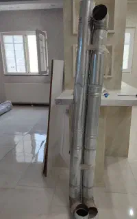 لوله بخاری کاملا سالم