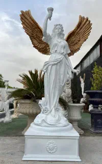مجسمه فایبرگلاس فرشته تندیس کد۶۰۸