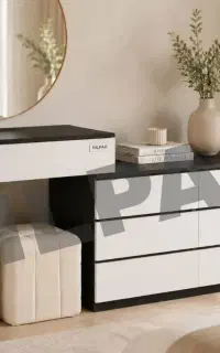 میز آرایش مدل شونیز/میز توالت/ دراور/‌ارسال‌رایگان