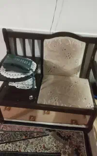 میزتلفن چوبی