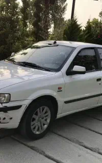 سمند سفید EF7  مدل ۹۱ بیرنگ