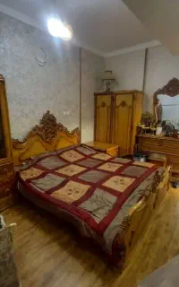 سرویس خواب سلطنتی دونفره کامل چوب گردو