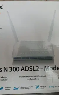 مودم dlink dsl-2750u در حد نو