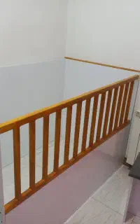 تخت کودک با تشک‌ کاملا نو و بدون استفاده