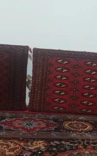 پشتی فرش محلی
