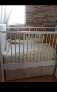 تخت بچه با خوشخواب نو طبی فنری در حد