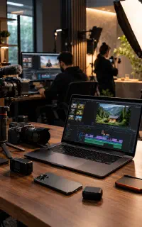 تیم تولید محتوا حرفه ای