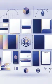 طراحی لوگو کارت ویزیت تراکت منو ست اداری و..