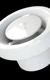 هواکش سایلنت بیصدا سفید و مشکی لوله ۱۰