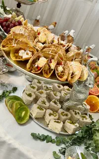 فینگرفود،دیزاین مراسم،بادکنک آرایی،پک های مناسبتی