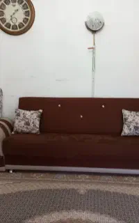 مبل سه تیکه شیش نفره تخت خواب شو