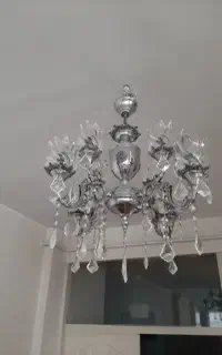لوستر ۴ شاخه ۸ شعله برنز
