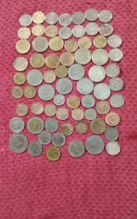 تعدادی سکه قدیمی قبل وبعدازانقلاب سالهای56 و59 و61