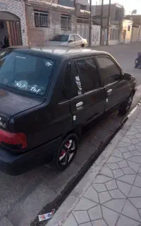 پراید بدون رنگ
