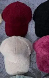 کلاه کپ تدی موهر سرخابی به قمیت عمده