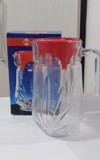 پارچ بلور مدل ناز دو عدد موجوده