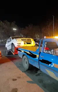 امداد خودرو یدک کش چرخگیر خودرو بر جرثقیل