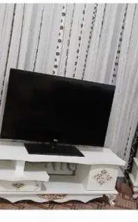 بوفه،میزتلویزیون،ساعت چوبی