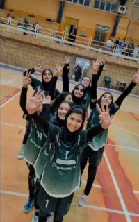 آموزش والیبال دختران باشگاه اِلوا