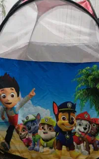 چادر بازی سگ های نگهبان و اسکوتر تاشو