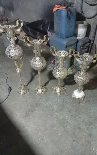 گلدان برنجی