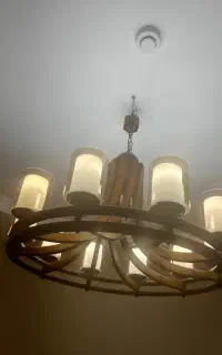 لوستر چوبی ۱۰شاخه