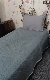 تخت فلزی یک نفره به همراه تشک