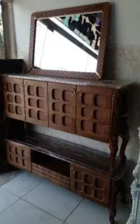 کنسول قاب آینه ست جاکفشی تخت شعبه ۲ گلبهار تشک