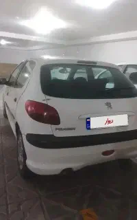 206 مدل 90 تیپ 2 سفید