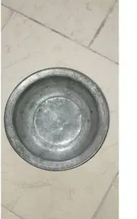 تاس مسی قدیمی قطر 22