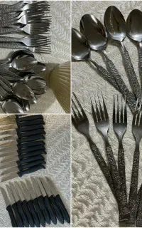 قاشق چنگال چاقو قاشق مرباخوری