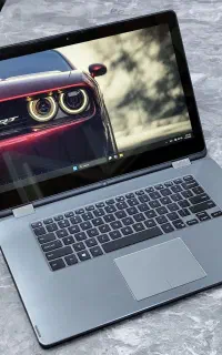 لپتاپ تمیز و زیبای دل لمسی و چرخش 360(سایفر سیستم)