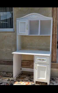 میز تحریر وکیوم سفید