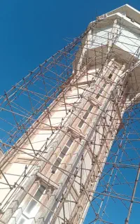 داربست فلزی خلیج بندر