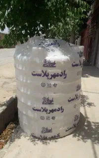 مخزن (تانکر )  آب و مایعات پلی اتین  و پمپ آب