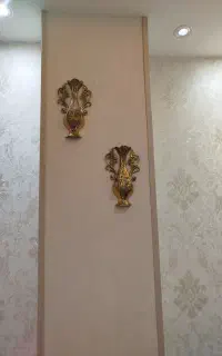 گلدان دیواری برنز