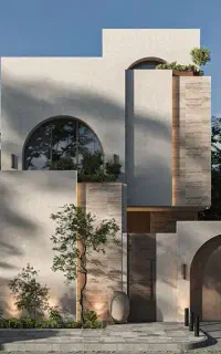 طراحی نمای ساختمان و دکوراسیون داخلی